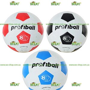 М'яч футбольний Profiball VA 0014 розмір 5, 3 кольори