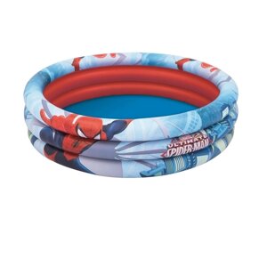 Дитячий надувний басейн Bestway 98018 "Spiderman" (122-30 см, 200 л)