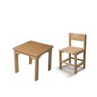 Дерев'яний дитячий стіл і стілець (сосна, бук)