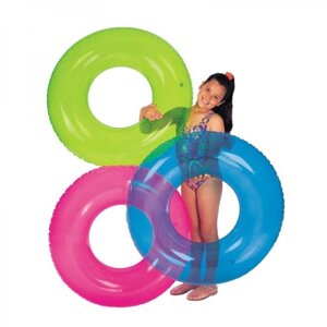 Дитячий надувний круг Intex 59260 (76 см, 3 кольори)