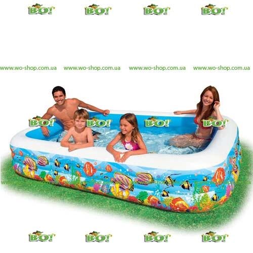 Сімейний надувний басейн Intex, 58485 "Немо" (305 * 183 * 56 см) від компанії Інтернет магазин «Во!» www. wo-shop. com. ua - фото 1