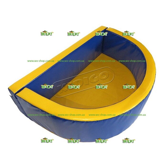 Сухий басейн Kidigo Півколо від компанії Інтернет магазин «Во!» www. wo-shop. com. ua - фото 1