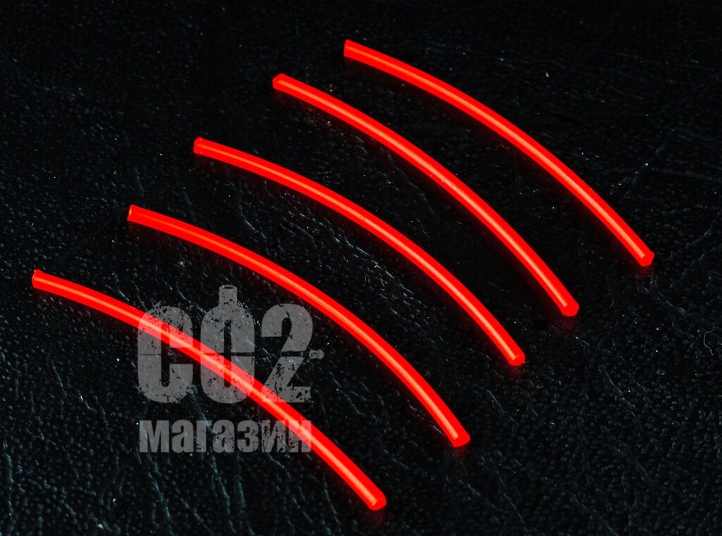 Фібергласові нитки для прицільних планок і мушок (фібероптичні нитки, 1 мм, червоний) від компанії CO2 магазин - фото 1