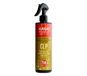 Мастило для чищення, змащування та консервації зброї XADO CLP OIL-758 500 ml