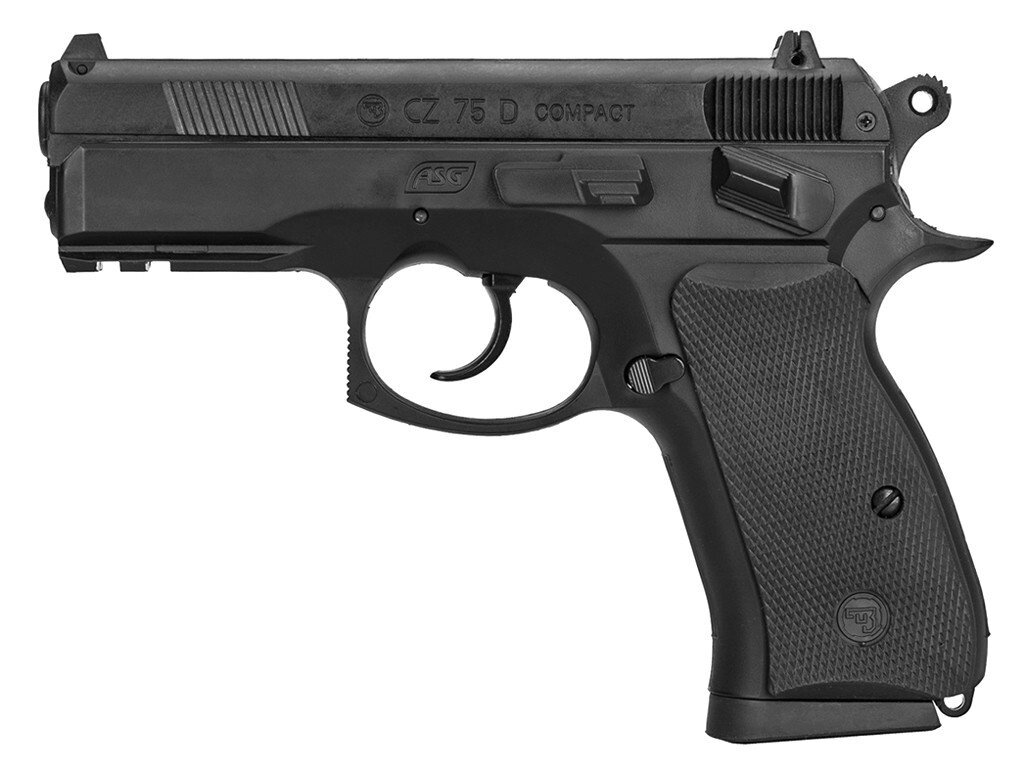 Пневматичний пістолет ASG CZ 75D Compact від компанії CO2 магазин - фото 1