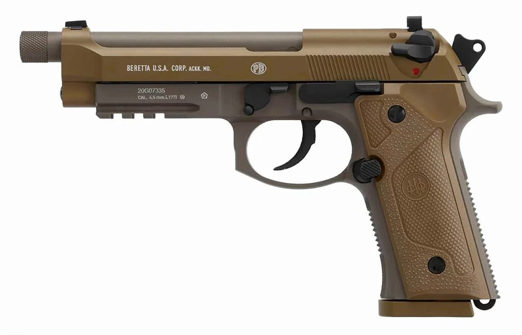 Пневматичний пістолет Umarex Beretta M9A3FDE Blowback від компанії CO2 магазин - фото 1