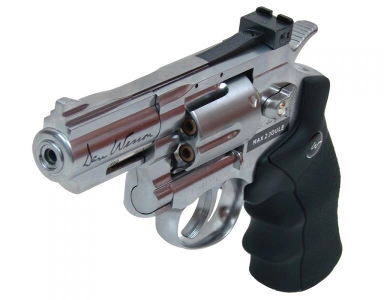 Пневматичний револьвер ASG Dan Wesson 2,5 Silver від компанії CO2 магазин - фото 1