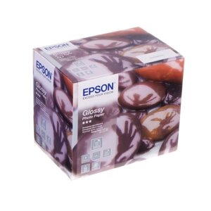 Папір EPSON фото глянсова Glossy Photo Paper, 225g / m2, 100 х 150мм, 500л (C13S042201)