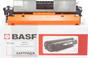 Картридж тонерний для HP LJ Pro M102/M130 аналог CF217A Black (BASF-KT-CF217A-WOC) без чіпа