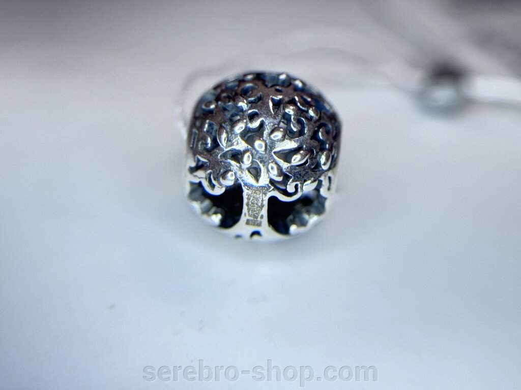 Підвіска шарм дерево життя для браслета від компанії Serebro-shop - фото 1
