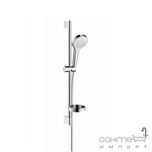 Душевой комплект Hansgrohe Croma Select S Vario Shower Set 0.65 m 26566400 белый/хром