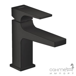 Змішувач для раковини з нижньою клапаном Hansgrohe Metropol 32500670 matte black