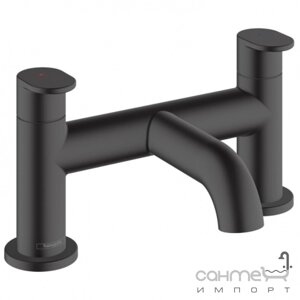 Змішувач для ванни для 2 отворів Hansgrohe Vernis Blend 71442670 matte black