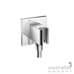 Ручний душ для ручної стінки Hansgrohe Fixfit Porter Square 26486000 Chrome