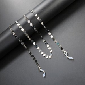 Ланцюжок для окулярів Silver luxury 2 10285 сріблястий