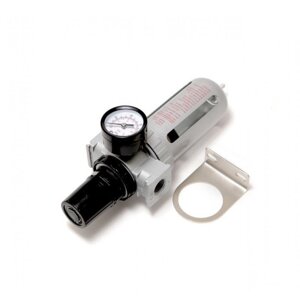 Фільтр-регулятор з індикатором тиску 1/2"0-10bar, температура повітря 5-60С. 10Мк