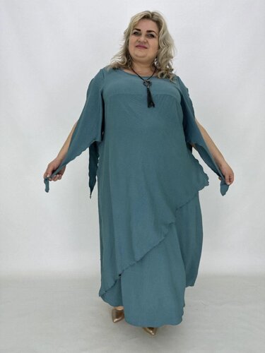 Ошатне святкове плаття " Греція " вільного крою з підвіскою в комплекті