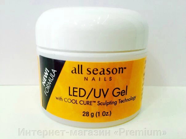 Камуфлюючий тілесно-персиковий Gel Led/UV 28 ml від компанії Інтернет-магазин «Premium» - фото 1