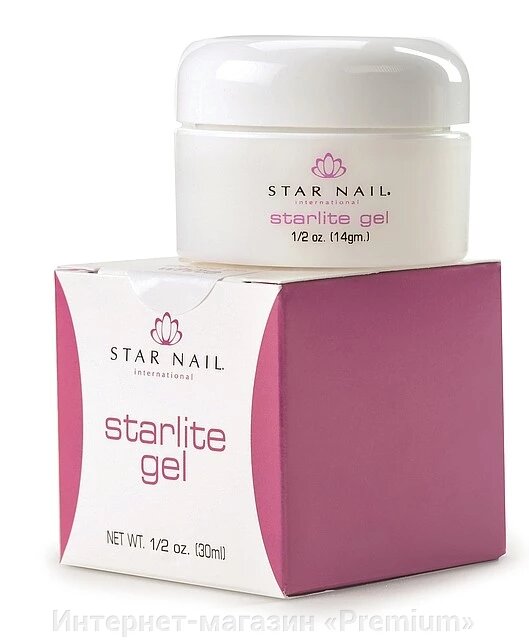 Star Nail УФ гель моделюючий, 30 г - рожевий від компанії Інтернет-магазин «Premium» - фото 1