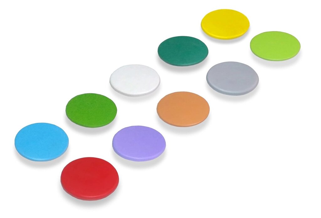 Доріжка з міні дисків для стрибків кольорова від компанії Babygrai - фото 1