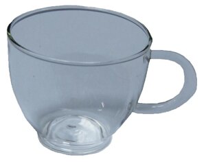 Чашка скляна для чаю 100 мл 90х55х60 мм