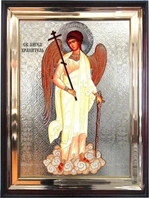 Храмова ікона Ангел Хранитель 56х46 см від компанії Іконна лавка - фото 1