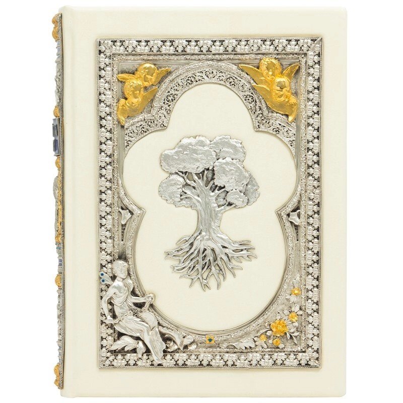 Книга "Семейная книга" с серебром и золотом від компанії Іконна лавка - фото 1