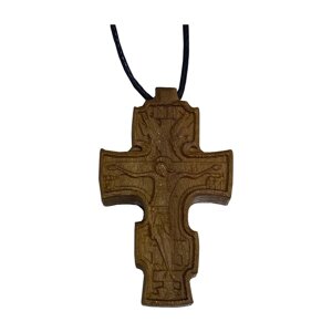 Натільний дерев'яний хрестик в Києві от компании Иконная лавка