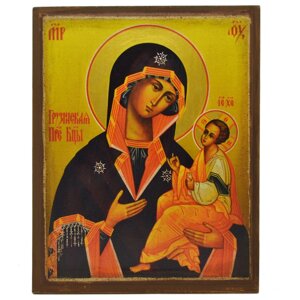 Ікона "Пресвята Богородиця Грузинська" на дереві
