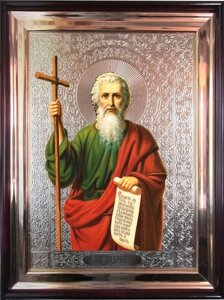 Храмова ікона "Святий апостол Андрій Первозванний" поясний