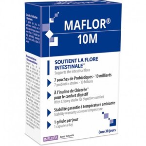 Ineldea Мафлорил-10М – поліпшення мікрофлори кишечника Sante Naturelle30 капсул