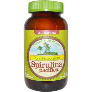Чистий гавайська тихоокеанська спіруліна Nutrex Hawaii, 500 мг, 400 таблеток