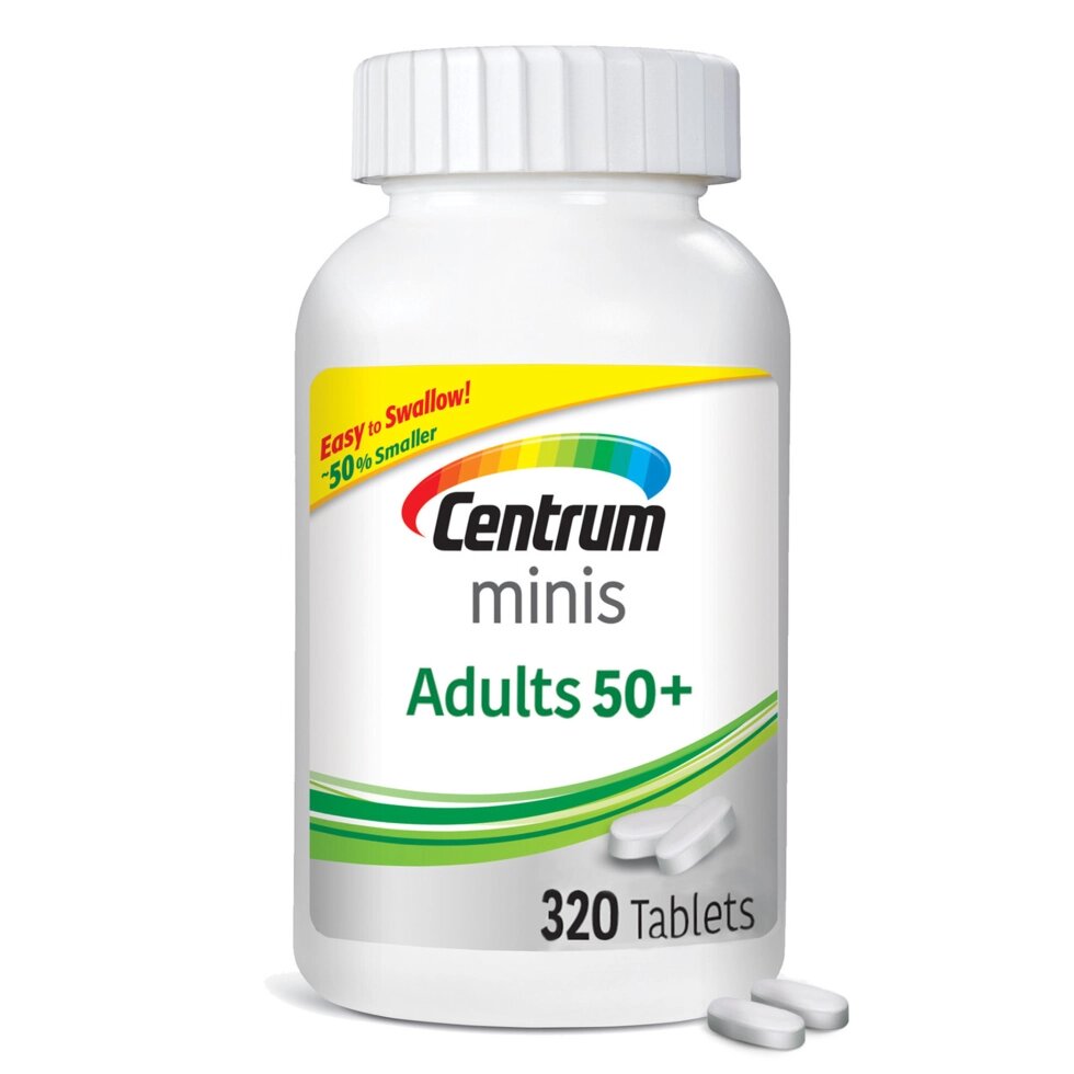 Мультивитаминный комплекс Centrum Minis Adult 50+, 320 таблеток ##от компании## Интернет магазин "Канбан" - ##фото## 1