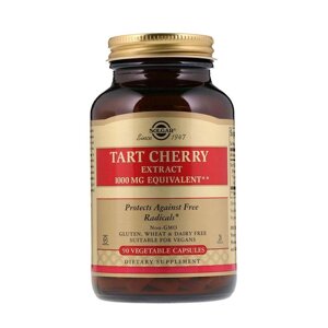 Solgar, Екстракт терпкою вишні "Tart Cherry Extract", 90 капсул