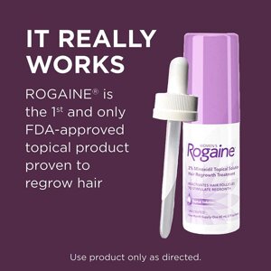 Зростання волосся Рогаїна 2% для жінок протягом 1 місяця