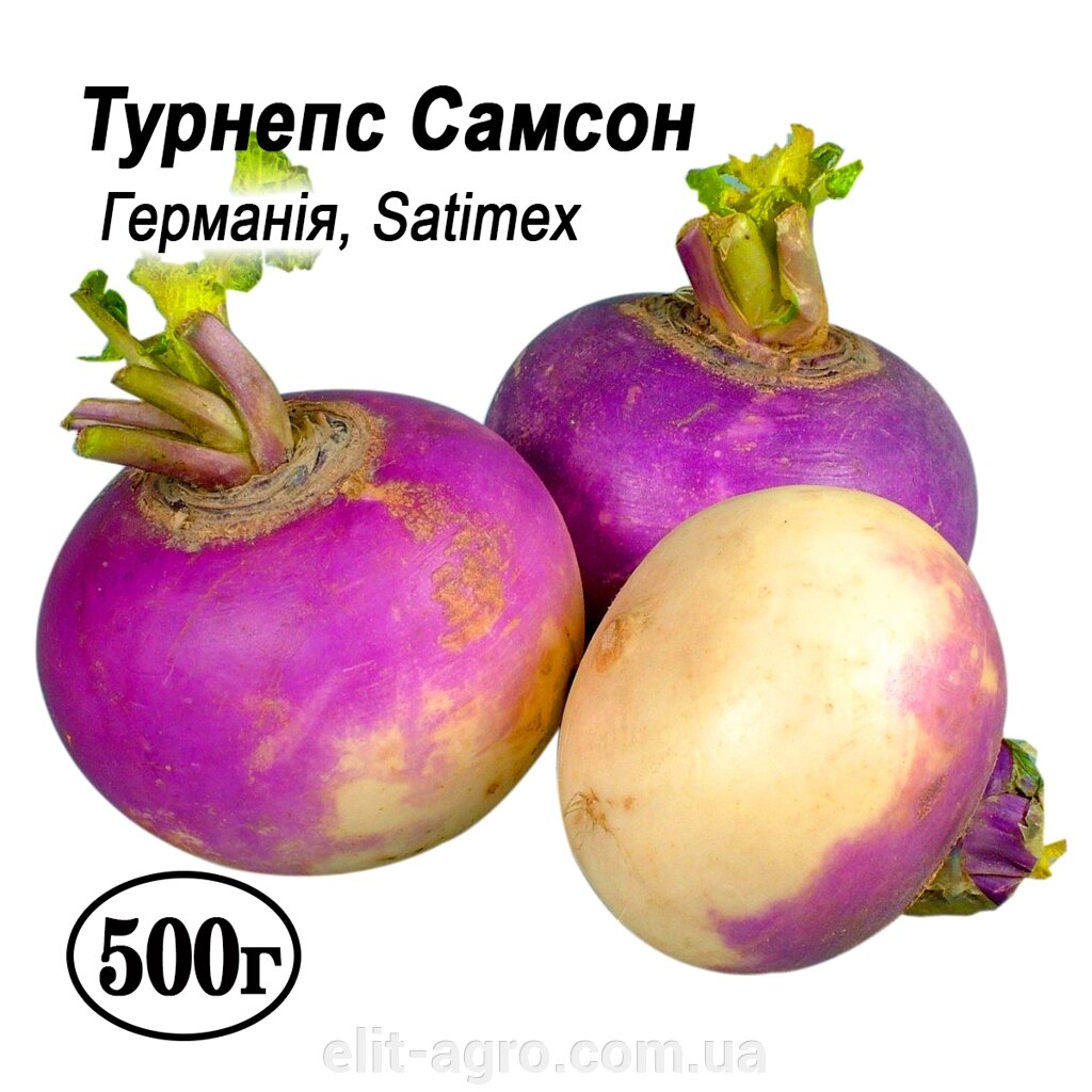 Насіння Турнепс Самсон (бруква, ріпа кормова) 0.5 кг - ᐉ АГРОМАГАЗИН «ELIT-AGRO» / ТОВАРИ для будинку, саду, городу