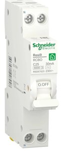 Автоматичний вимикач RESI9 50 А, 1P, крива С, 6кА