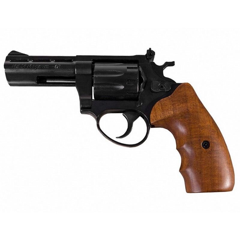 Револьвер под патрон Флобера ME 38 Magnum 4R (черный, деревянная рукоять) ##от компании## KosVol - ##фото## 1