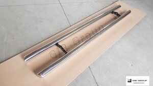 Пороги бічні труби Nissan Navara (2005-2014) D60 без накладок