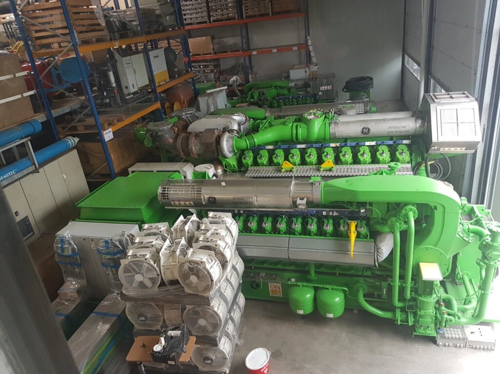 Б/У ГПД GE Jenbacher J 620 GSF11, 3128 Квт, 2008 г. в. ##от компании## Строительное Оборудование - ##фото## 1