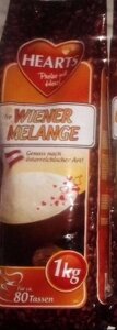 Капучино Hearts Wiener Melange 1 кг 80 порцій