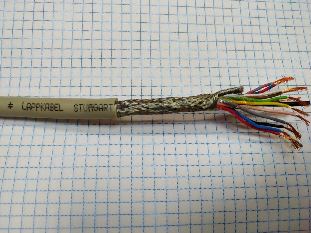 Кабель передачи данных низкочастотный UNITRONIC LiYCY 6х2x0,25 экранированный LAPP KABEL ##от компании## Радиопрофиль - ##фото## 1