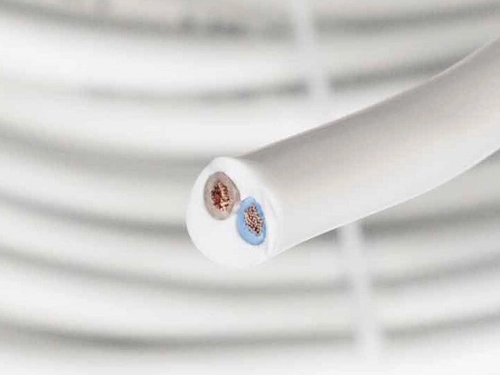 Провід з'єднувальний ПВС 2х6 ДКЗ бухта 100м Білий від компанії Радіопрофіль - фото 1