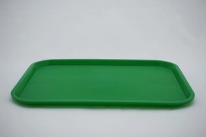 Пластикова прямокутна таця 44 см х 35 см (зелений колір) в Хмельницькій області от компании ООО "Магия Пласт"