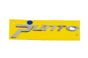 Напис Punto для Grande (синя точка, 1518a) для Fiat Punto Grande/EVO 2006-2018 рр