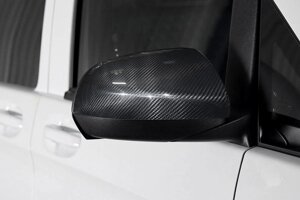 Накладки на дзеркала Карбон (2 шт) для Mercedes Vito / V W447 2014-2024 рр