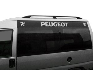 Рейлінги чорні Довга база, з пластиковими ногами для Peugeot Expert 1996-2007 років
