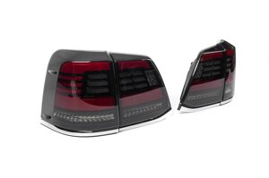 Задні ліхтарі 2008-2015 (Sequential Red) для Toyota Land Cruiser 200