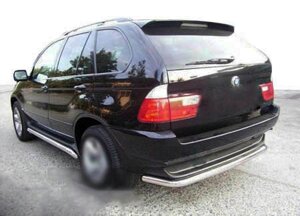 Задній захист Special (нерж) для BMW X5 E-53 1999-2006 рр