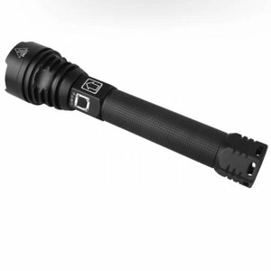 Ліхтарик ручний тактичний XBalog XHP90-602 масштабоване світло 5 режимів яскравості стробоскоп SOS USB заряджання